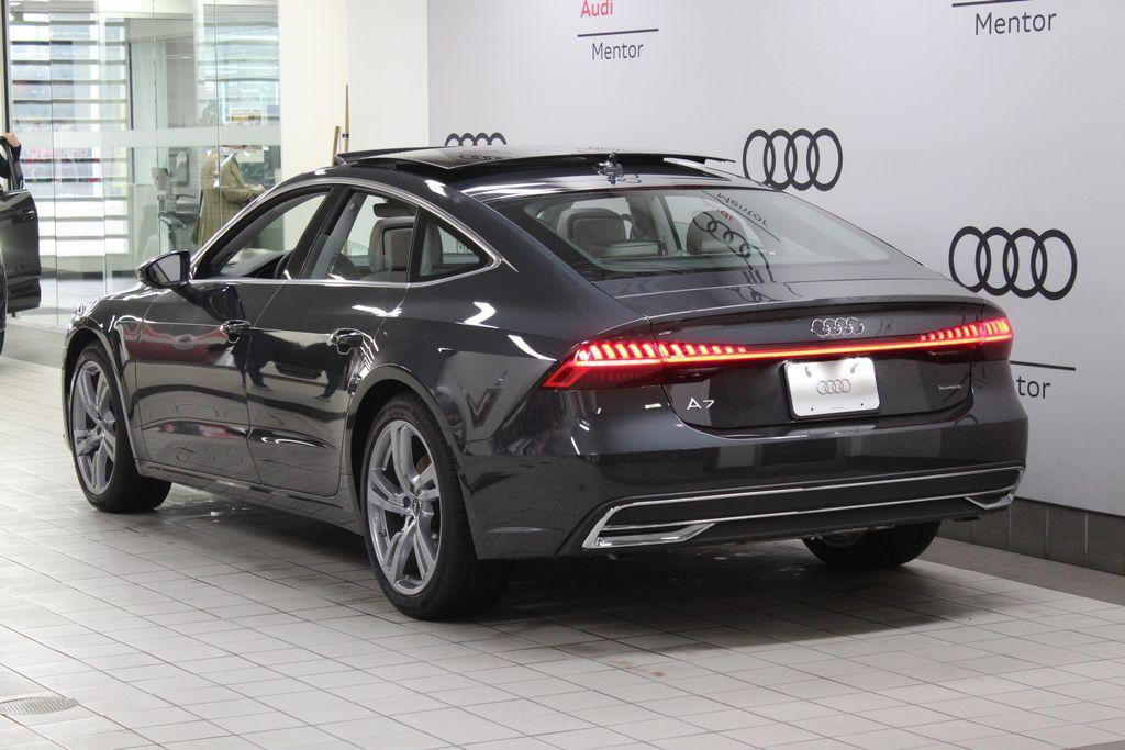 new 2025 Audi A7 car, priced at $89,525