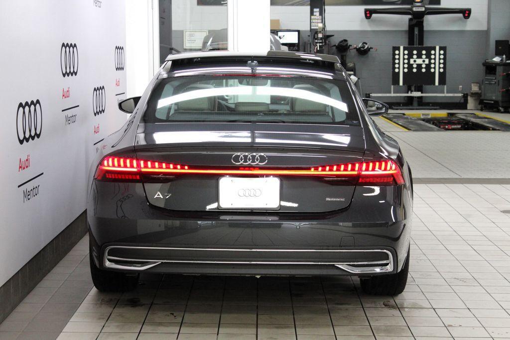 new 2025 Audi A7 car, priced at $89,525