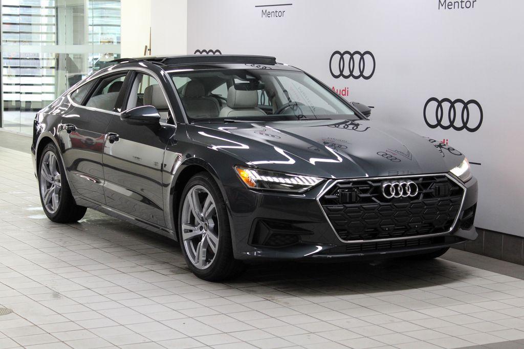 new 2025 Audi A7 car, priced at $89,525