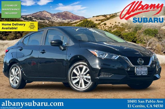 used 2021 Nissan Versa car, priced at $14,795