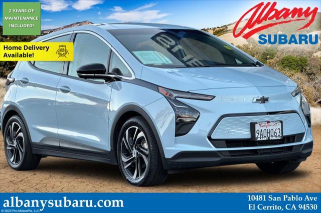 used 2022 Chevrolet Bolt EV car, priced at $26,588