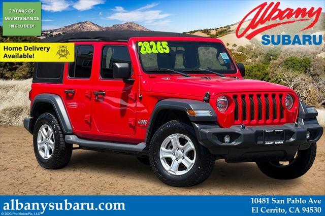 used 2018 Jeep Wrangler Unlimited car, priced at $26,995