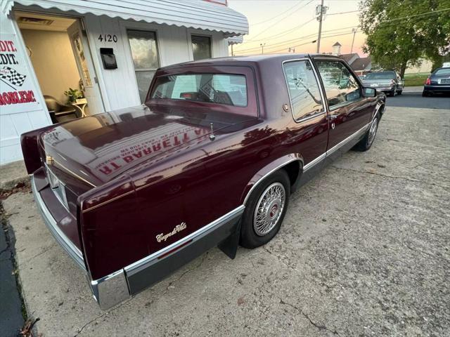 used 1989 Cadillac DeVille car, priced at $4,900