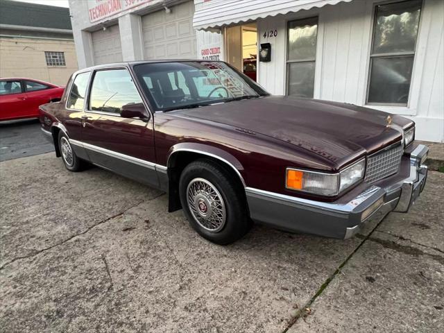 used 1989 Cadillac DeVille car, priced at $4,900