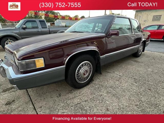 used 1989 Cadillac DeVille car, priced at $4,900