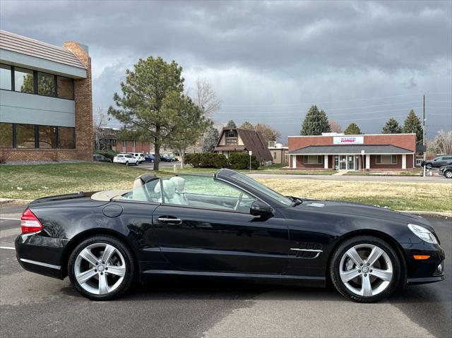 used 2009 Mercedes-Benz SL-Class car, priced at $21,900