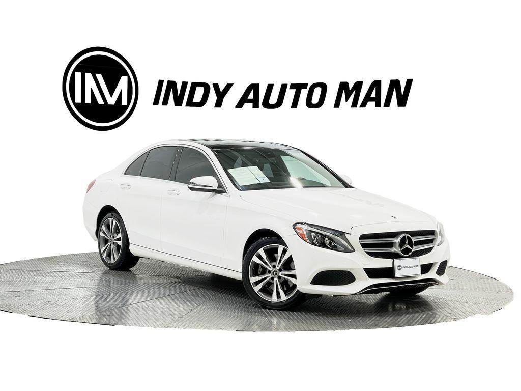 used 2018 Mercedes-Benz C-Class car, priced at $18,590