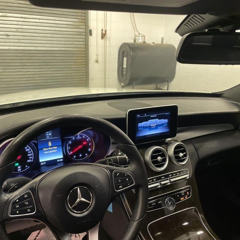 used 2018 Mercedes-Benz C-Class car, priced at $18,697