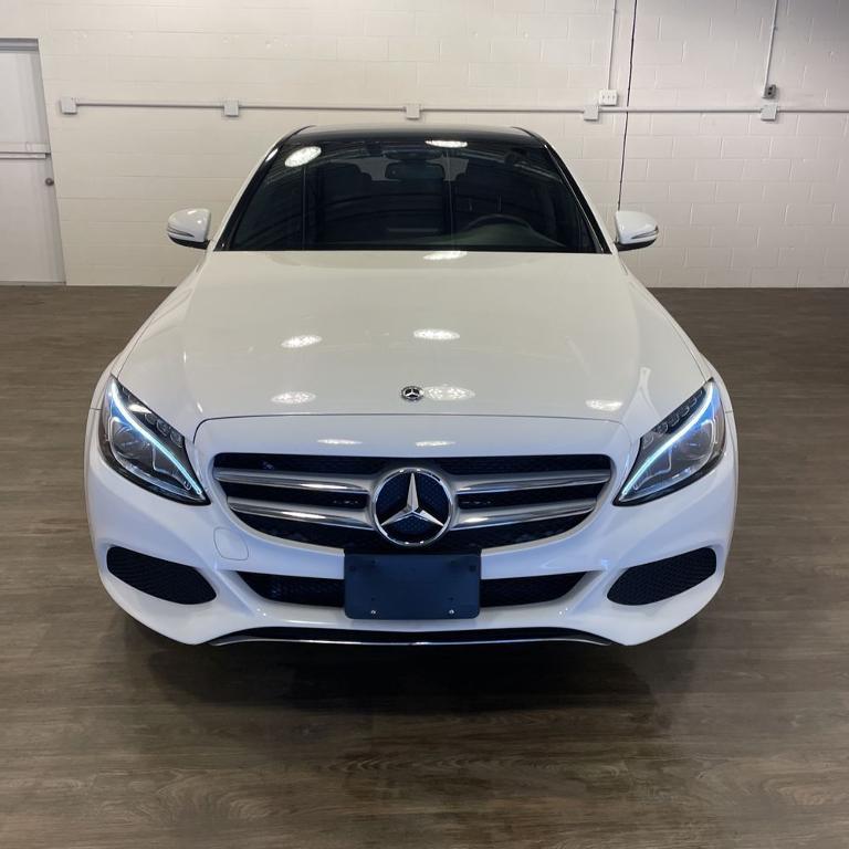 used 2018 Mercedes-Benz C-Class car, priced at $18,697