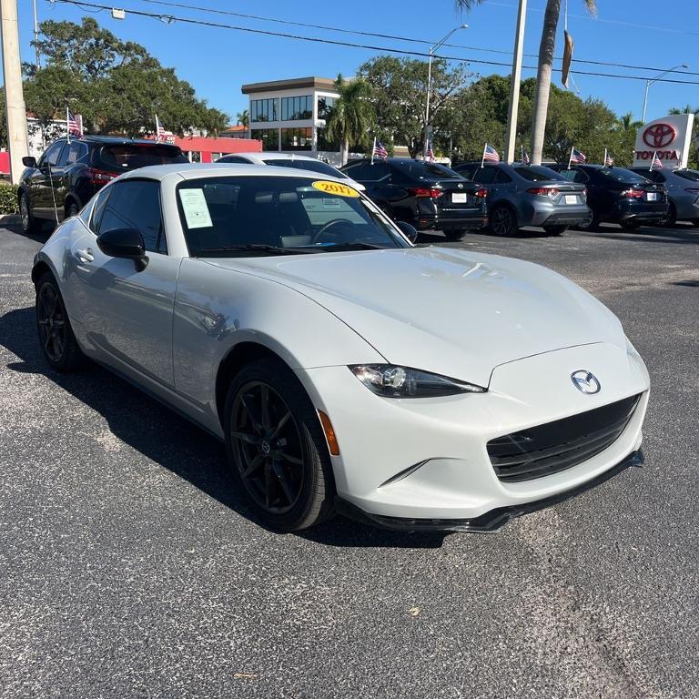used 2017 Mazda MX-5 Miata RF car, priced at $21,850