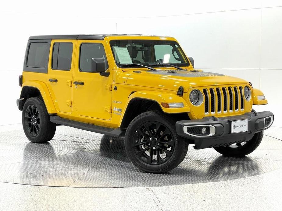 used 2021 Jeep Wrangler Unlimited 4xe car, priced at $33,500