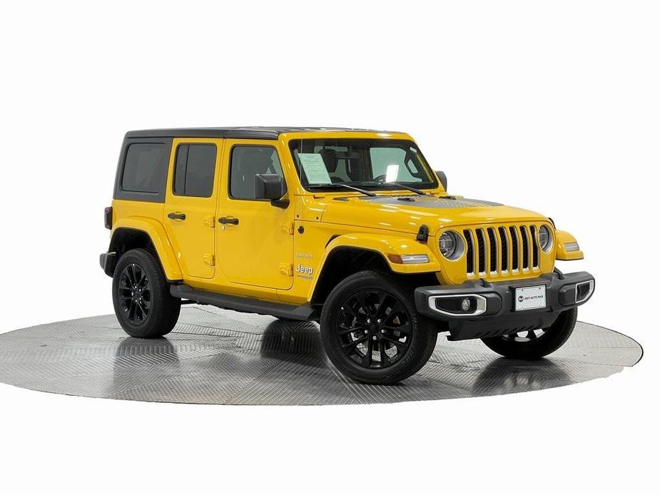 used 2021 Jeep Wrangler Unlimited 4xe car, priced at $33,500