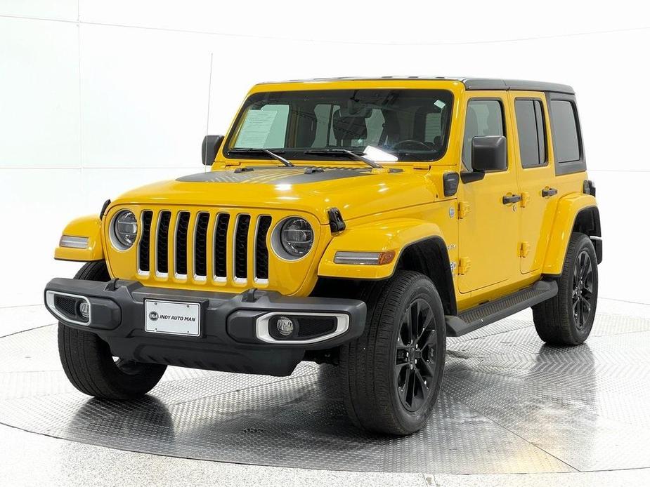 used 2021 Jeep Wrangler Unlimited 4xe car, priced at $33,500