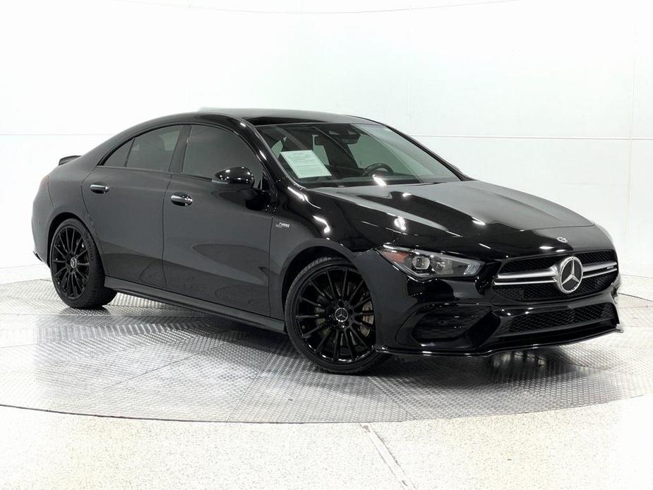 used 2021 Mercedes-Benz AMG CLA 35 car, priced at $33,250