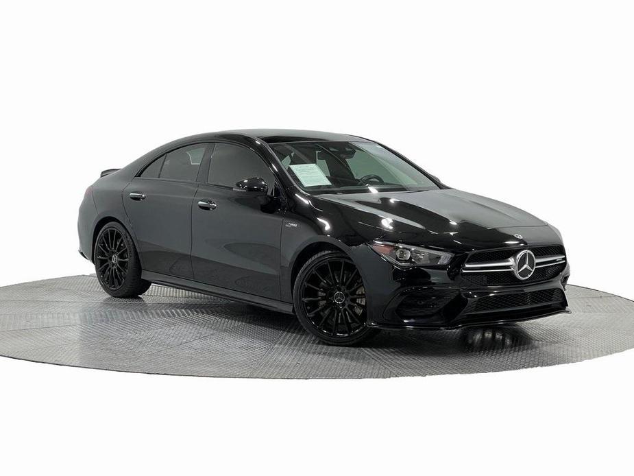 used 2021 Mercedes-Benz AMG CLA 35 car, priced at $33,250