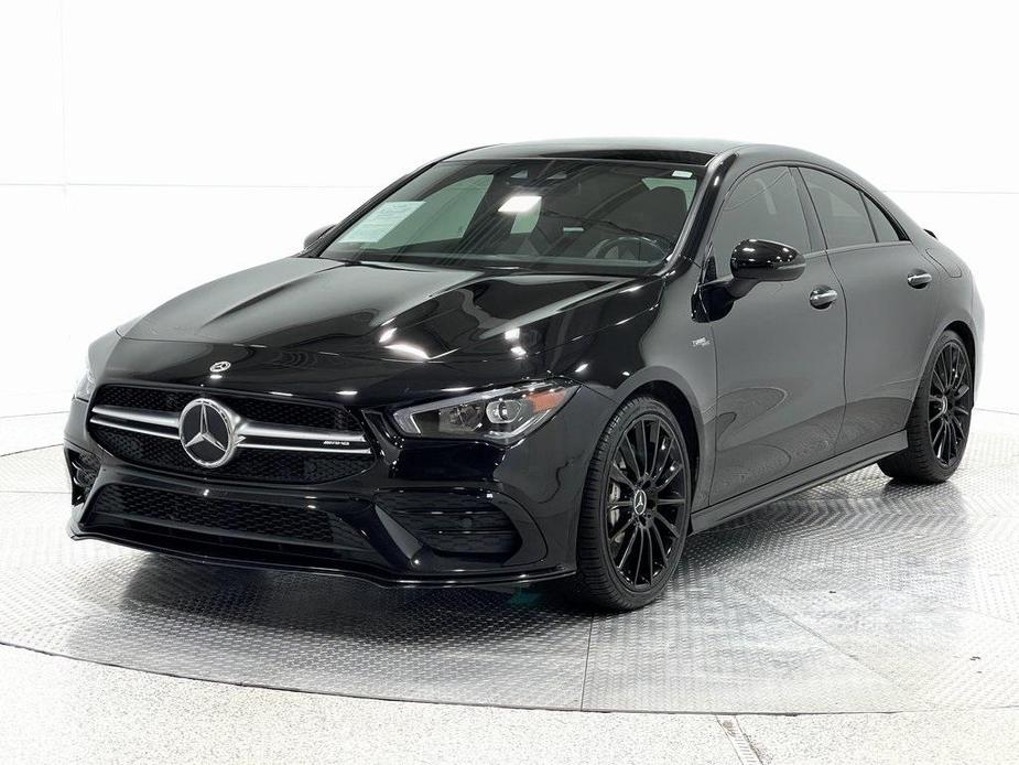 used 2021 Mercedes-Benz AMG CLA 35 car, priced at $33,250