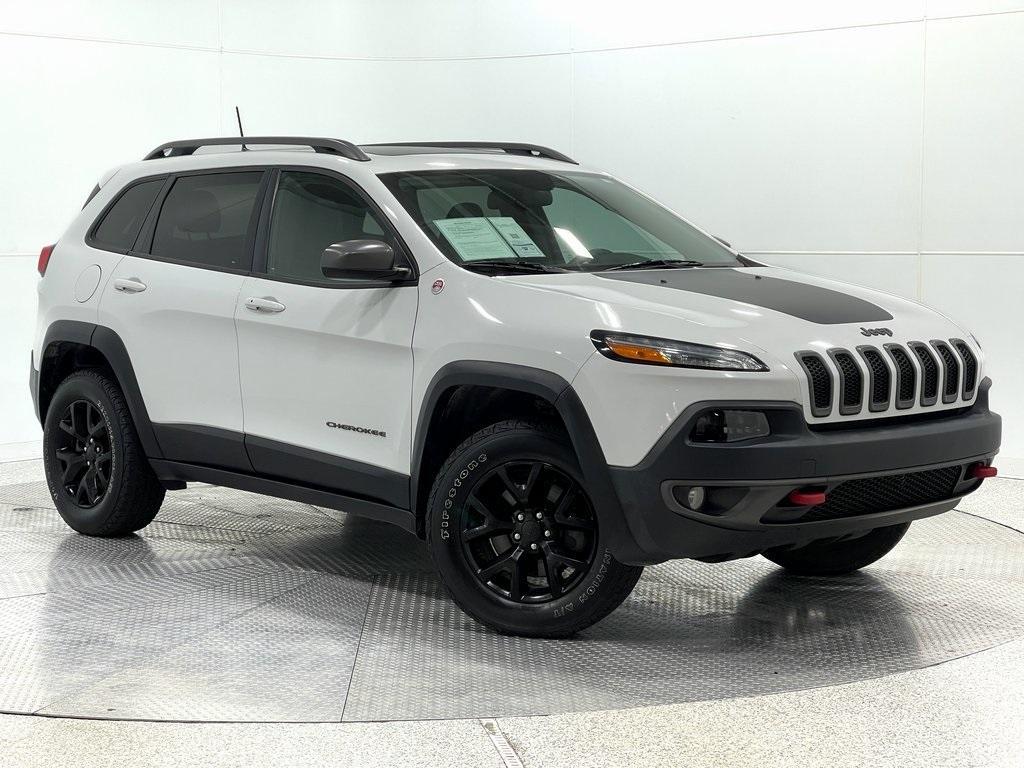 used 2017 Jeep Cherokee car, priced at $16,620