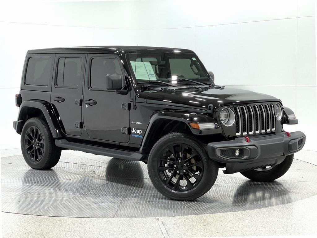 used 2021 Jeep Wrangler Unlimited 4xe car, priced at $33,550