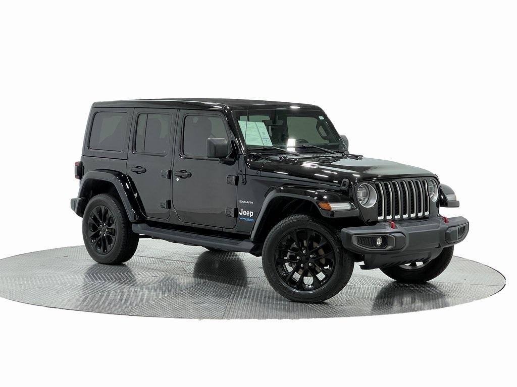 used 2021 Jeep Wrangler Unlimited 4xe car, priced at $33,550