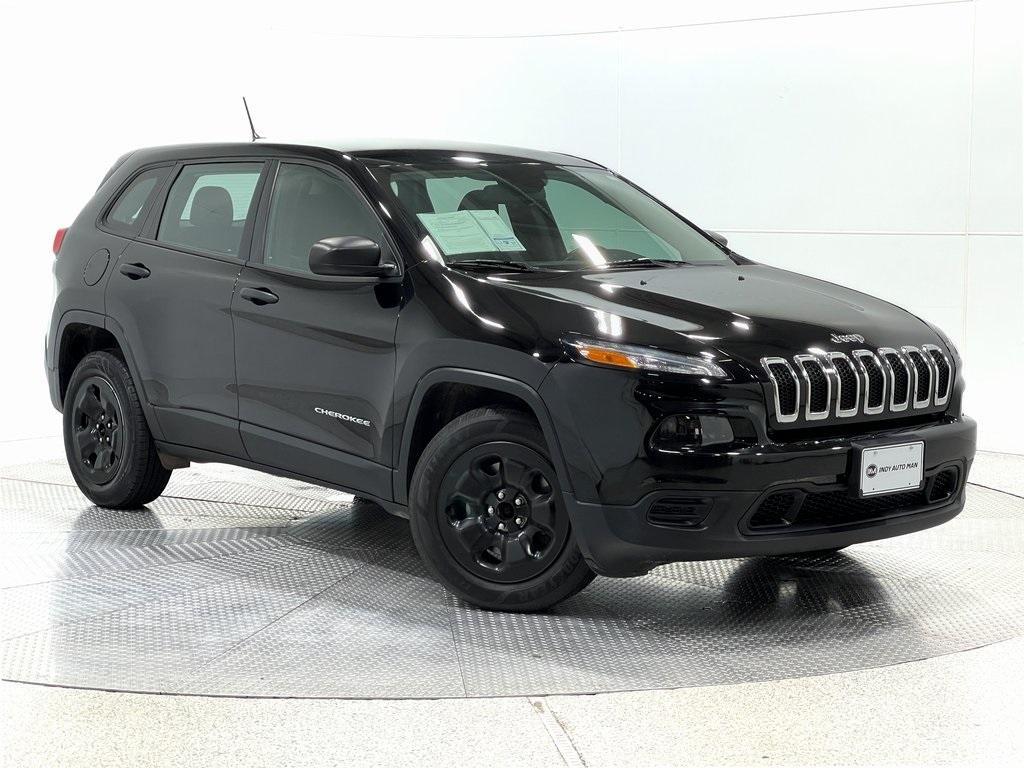 used 2017 Jeep Cherokee car, priced at $13,350