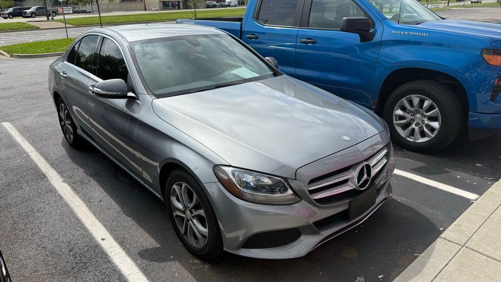 used 2015 Mercedes-Benz C-Class car, priced at $12,673