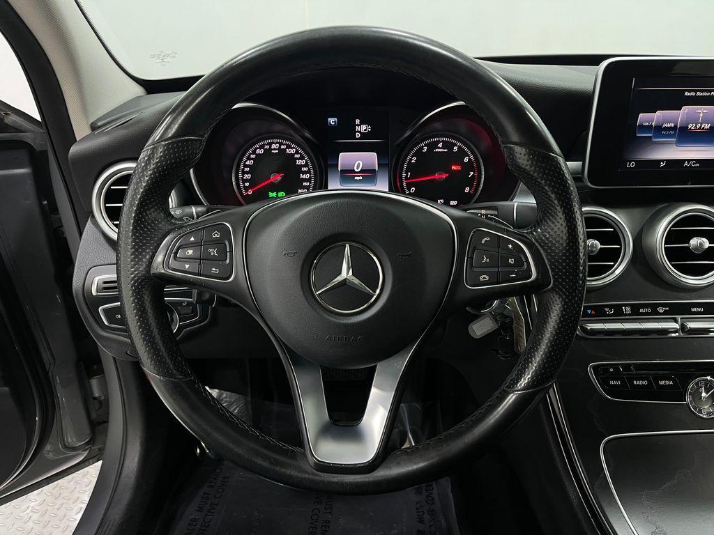 used 2015 Mercedes-Benz C-Class car, priced at $12,673