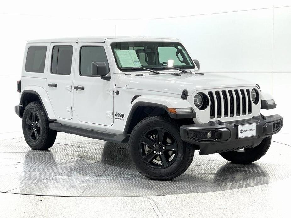 used 2021 Jeep Wrangler Unlimited car, priced at $34,095