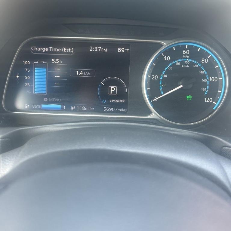 used 2020 Nissan Leaf car, priced at $11,790