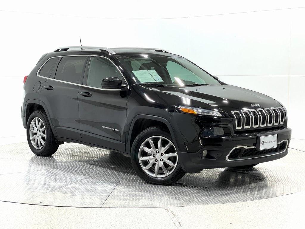 used 2018 Jeep Cherokee car, priced at $17,020