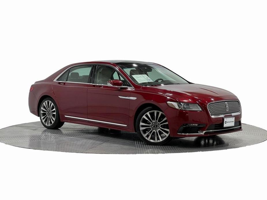 used 2017 Lincoln Continental car, priced at $18,500