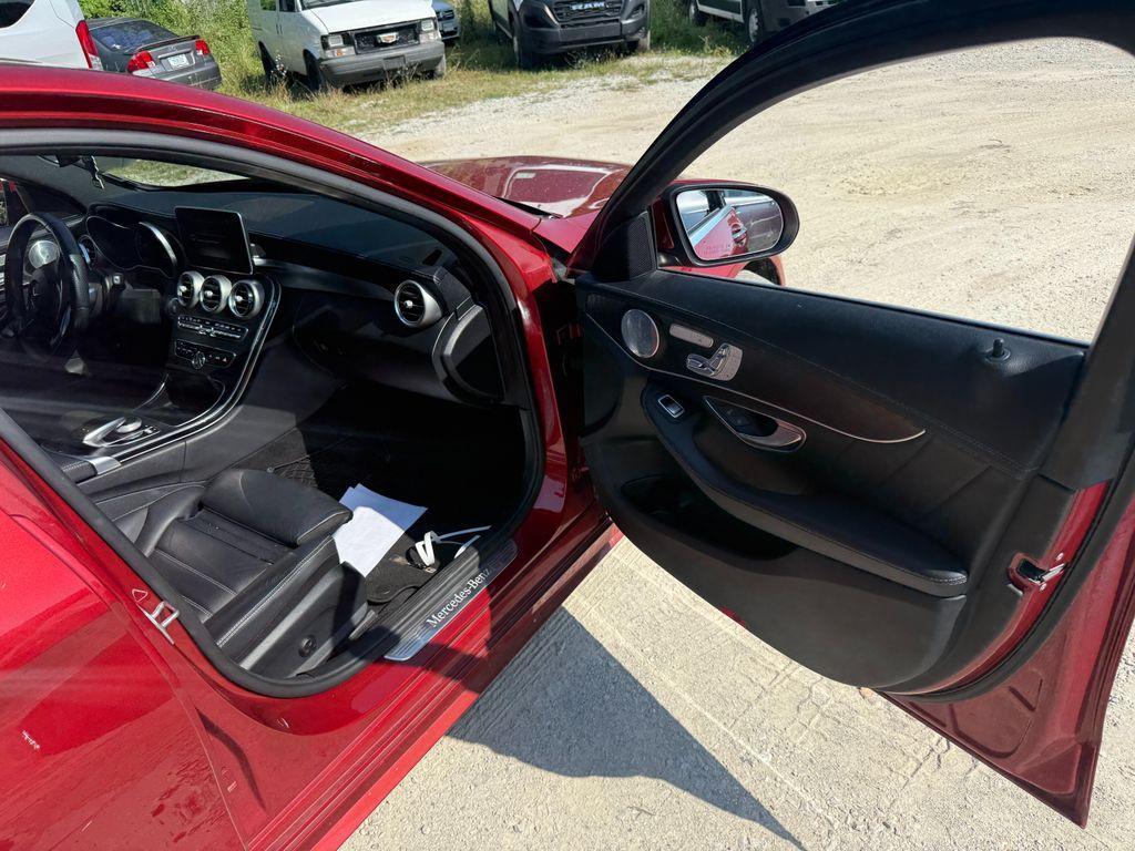 used 2017 Mercedes-Benz C-Class car, priced at $18,860