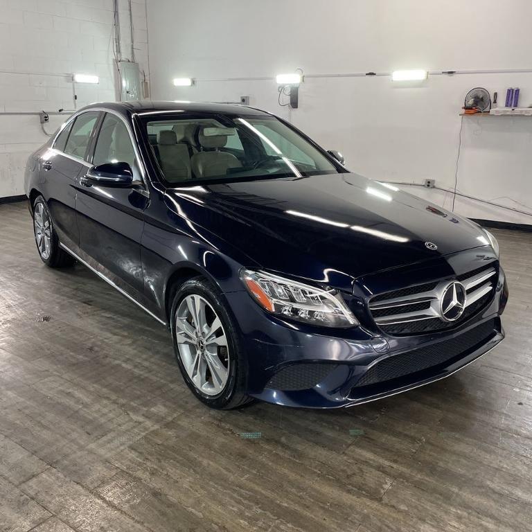 used 2019 Mercedes-Benz C-Class car, priced at $21,500