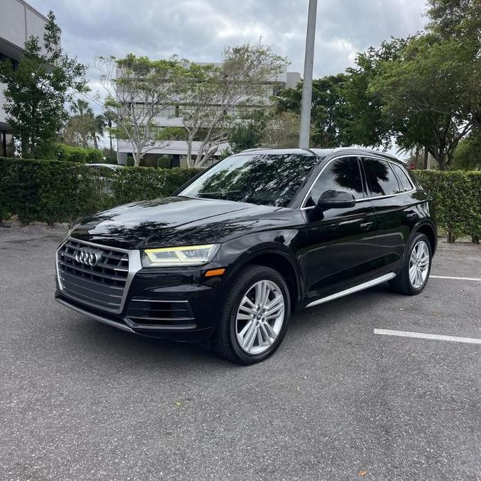 used 2018 Audi Q5 car, priced at $21,000