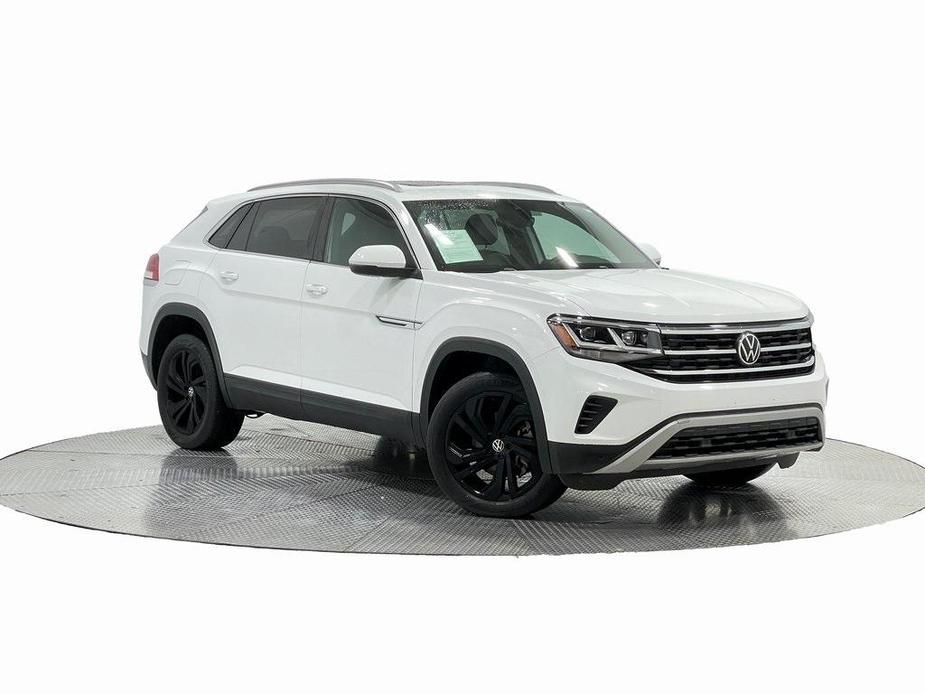 used 2021 Volkswagen Atlas Cross Sport car, priced at $25,500