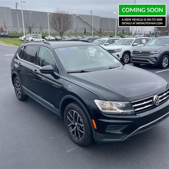 used 2021 Volkswagen Tiguan car, priced at $17,395