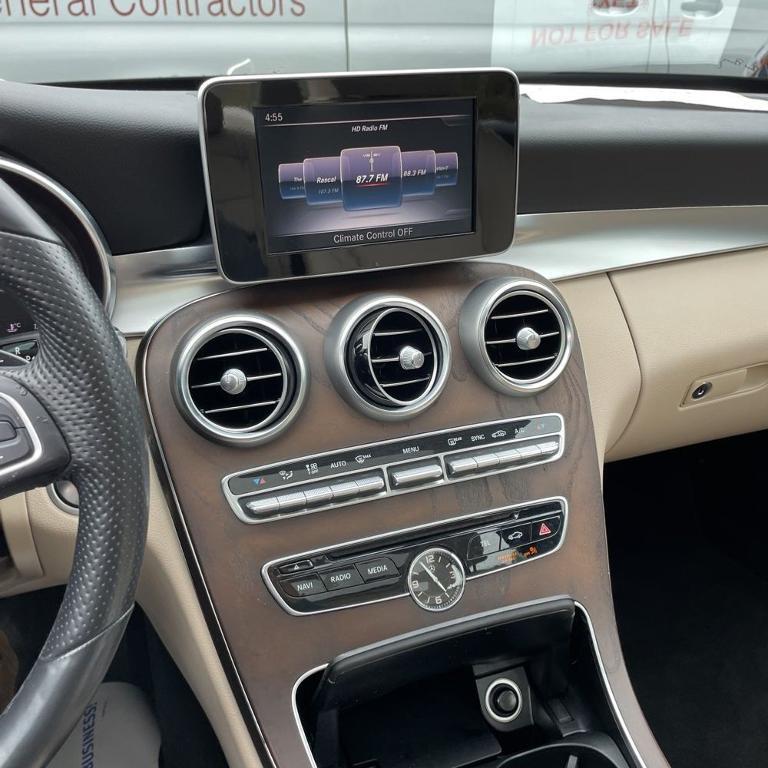used 2017 Mercedes-Benz C-Class car, priced at $17,995