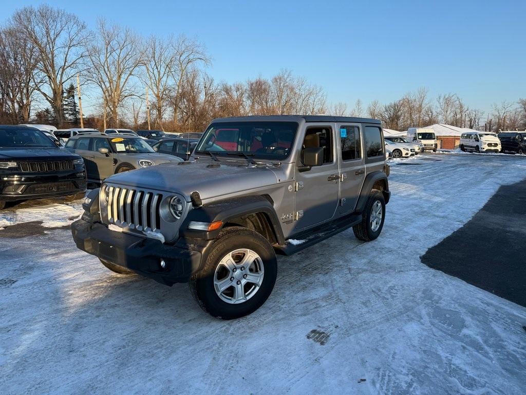 used 2021 Jeep Wrangler Unlimited car, priced at $28,300