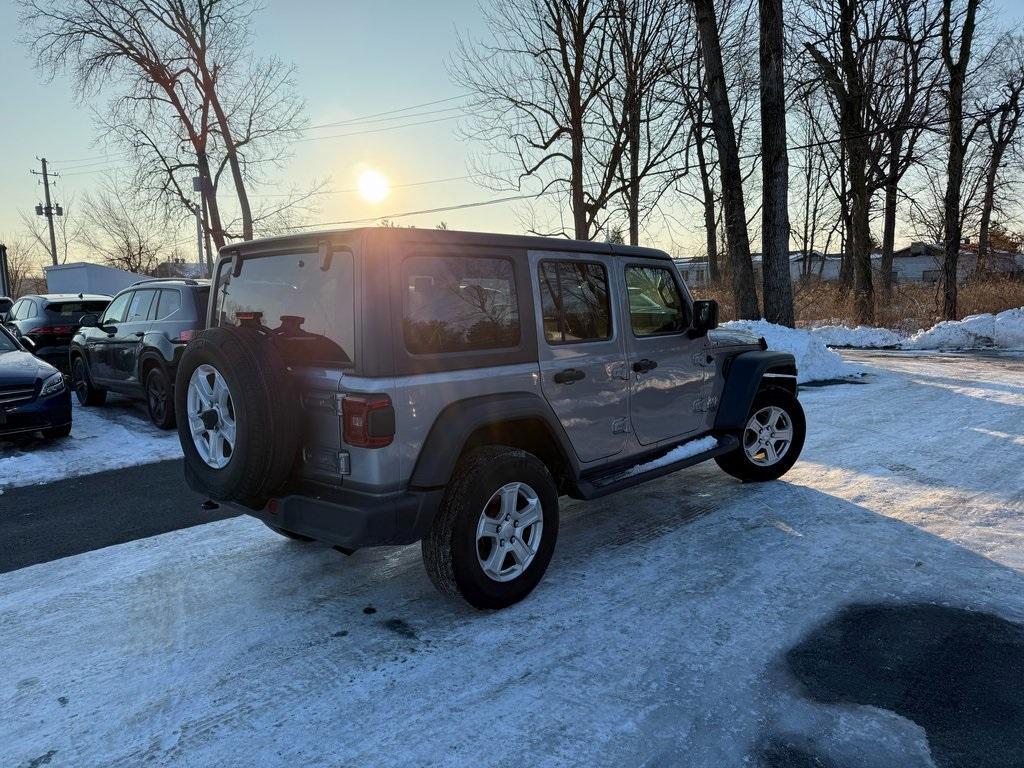 used 2021 Jeep Wrangler Unlimited car, priced at $28,300