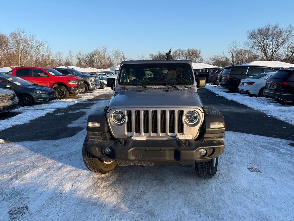 used 2021 Jeep Wrangler Unlimited car, priced at $28,300