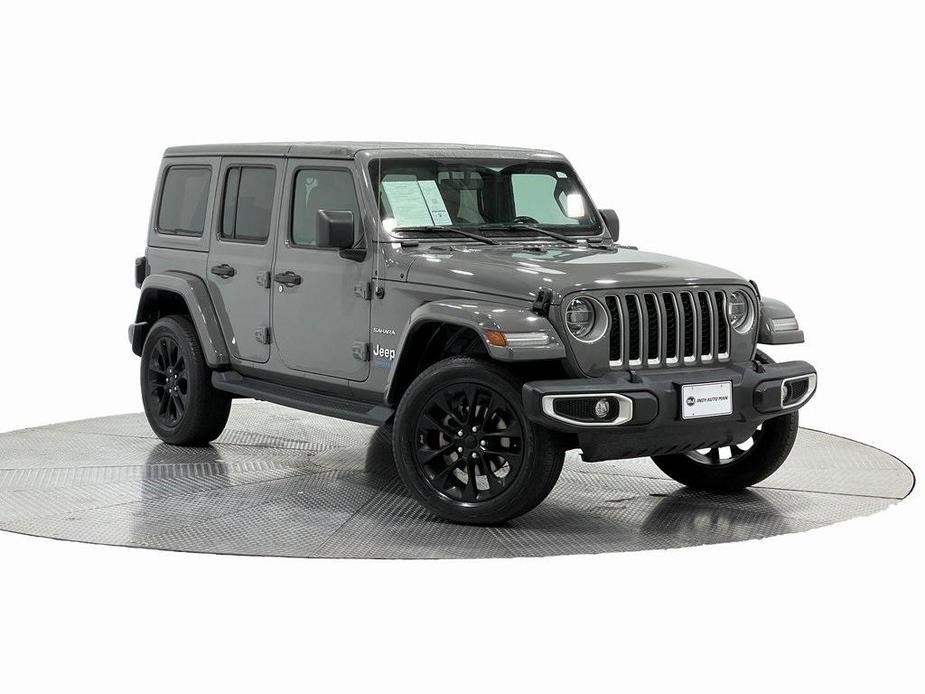 used 2021 Jeep Wrangler Unlimited 4xe car, priced at $32,000