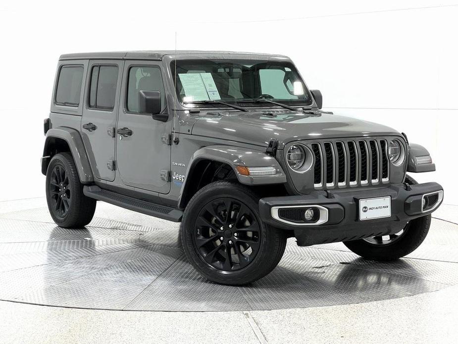 used 2021 Jeep Wrangler Unlimited 4xe car, priced at $32,000