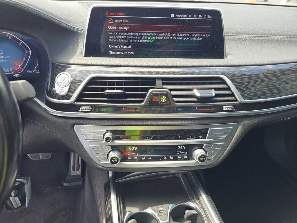 used 2022 BMW 740 car, priced at $49,200