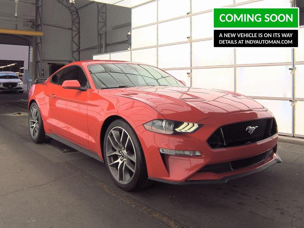 used 2021 Ford Mustang car, priced at $23,500