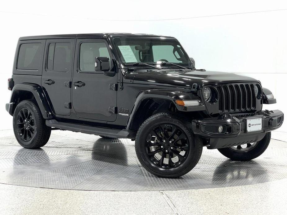 used 2022 Jeep Wrangler Unlimited car, priced at $35,500