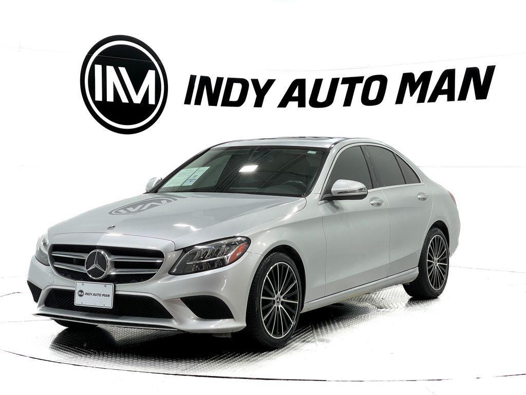 used 2021 Mercedes-Benz C-Class car, priced at $23,995