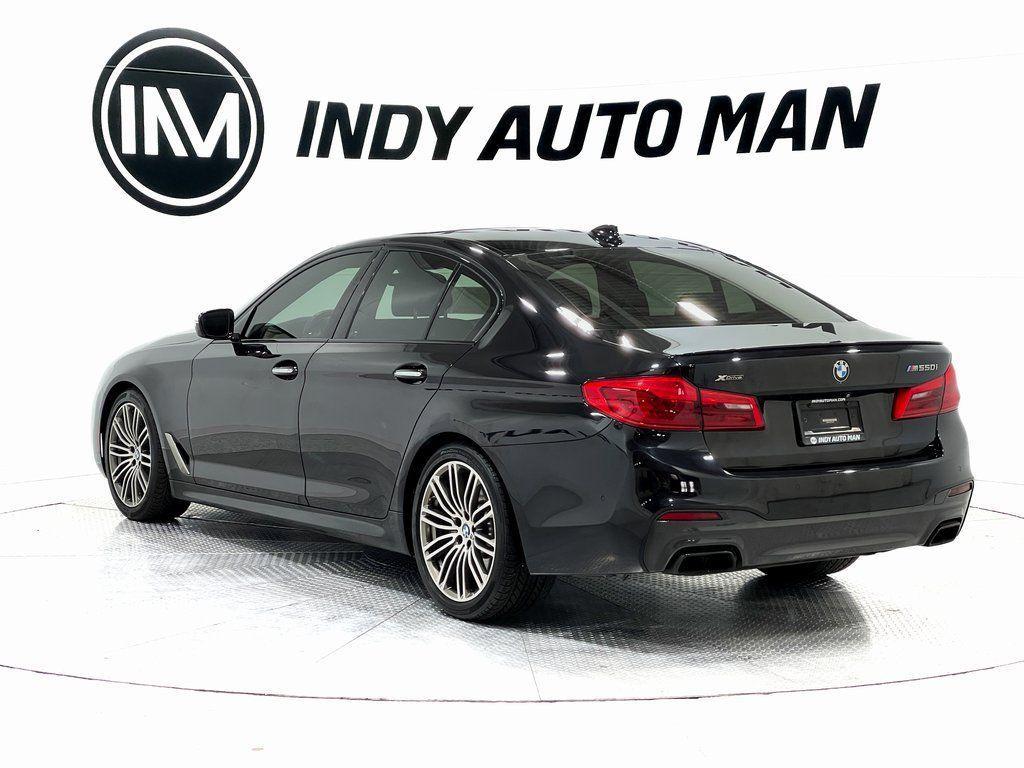 used 2018 BMW M550 car, priced at $26,180