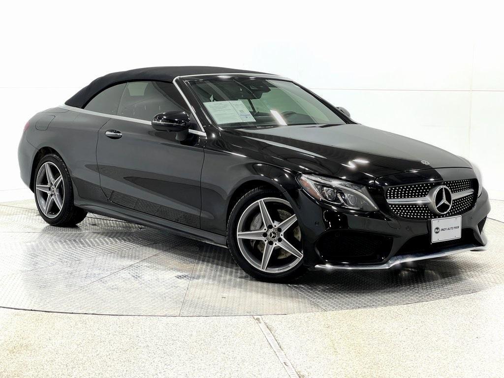 used 2018 Mercedes-Benz C-Class car, priced at $26,595