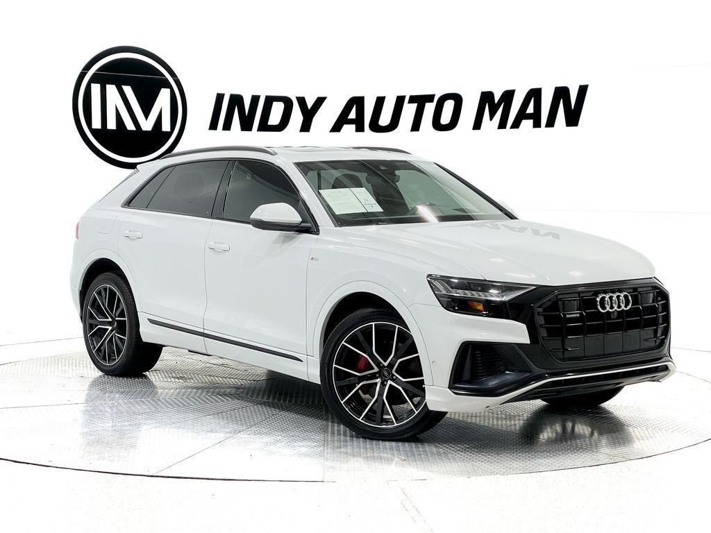 used 2020 Audi Q8 car, priced at $39,890