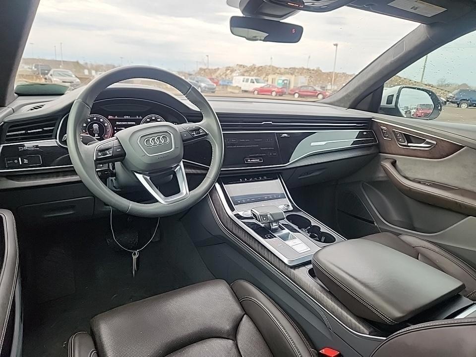 used 2020 Audi Q8 car, priced at $38,950