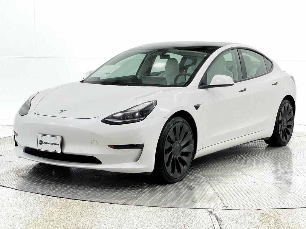 used 2021 Tesla Model 3 car, priced at $27,620